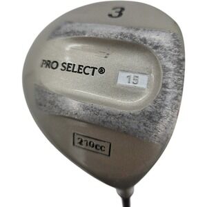 Pro Select 210 CC 15 Degree 3 Fairway Wood Golf Club RH Mens Graphite Shaft 44"